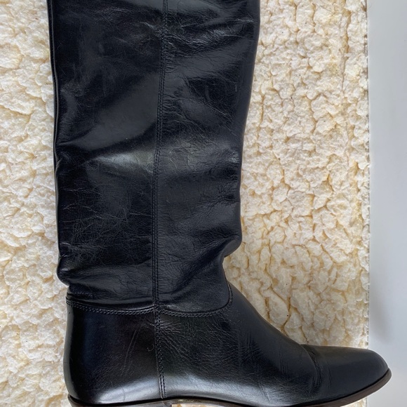 Black Nine West Knee-Length Boots - Size 10M - Picture 9 of 13